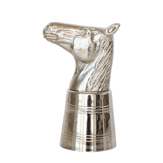 Steel Horse Head Jigger in Box