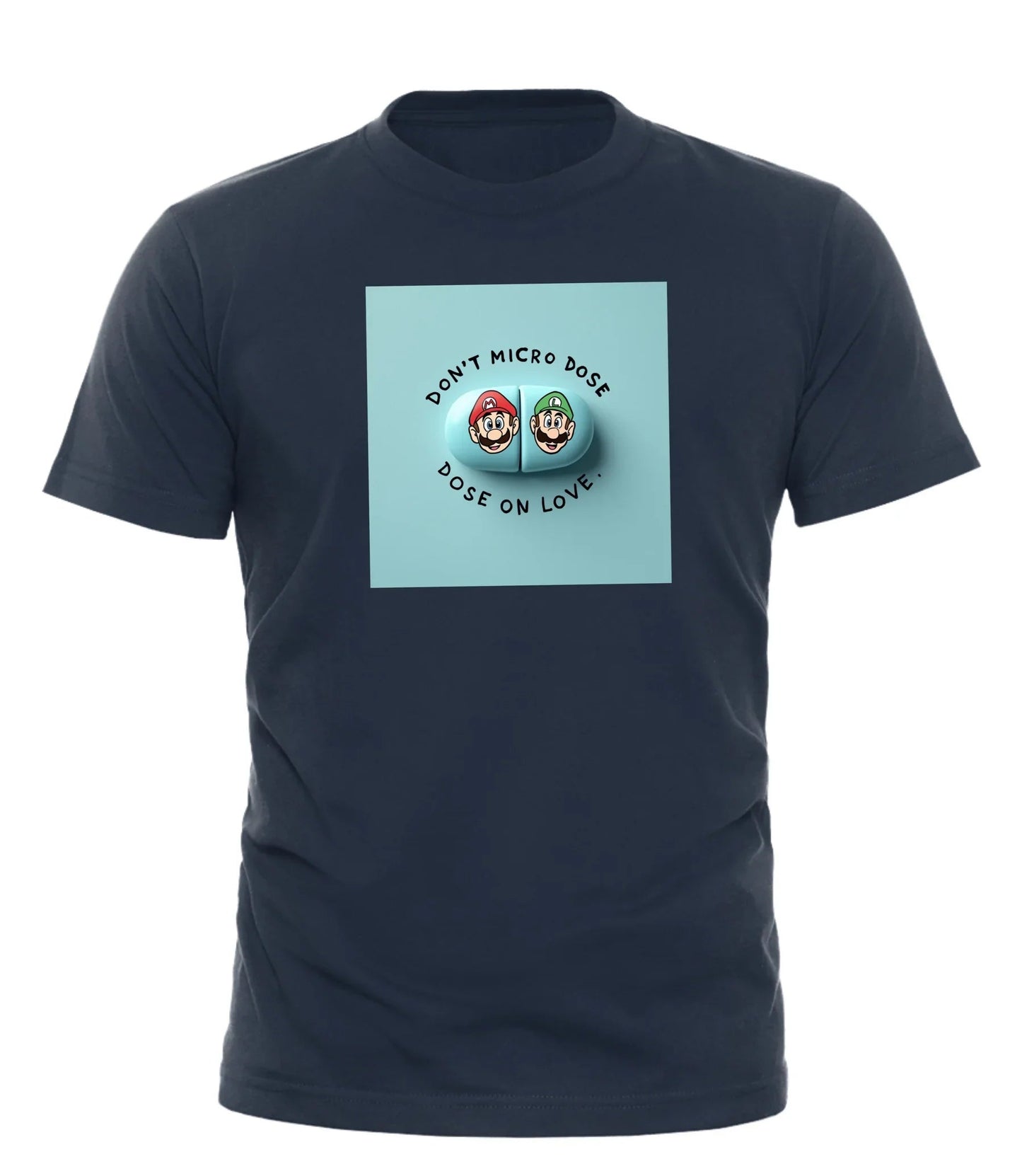 Good Trouble Garments Dose on Love Slogan Shirt