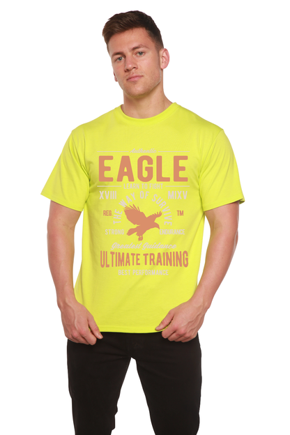 Eagle Men's Bamboo Viscose/Organic Cotton Short Sleeve Graphic T-Shirt