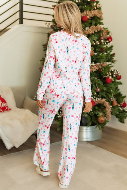 Christmas Nutcracker Top and Pants Set