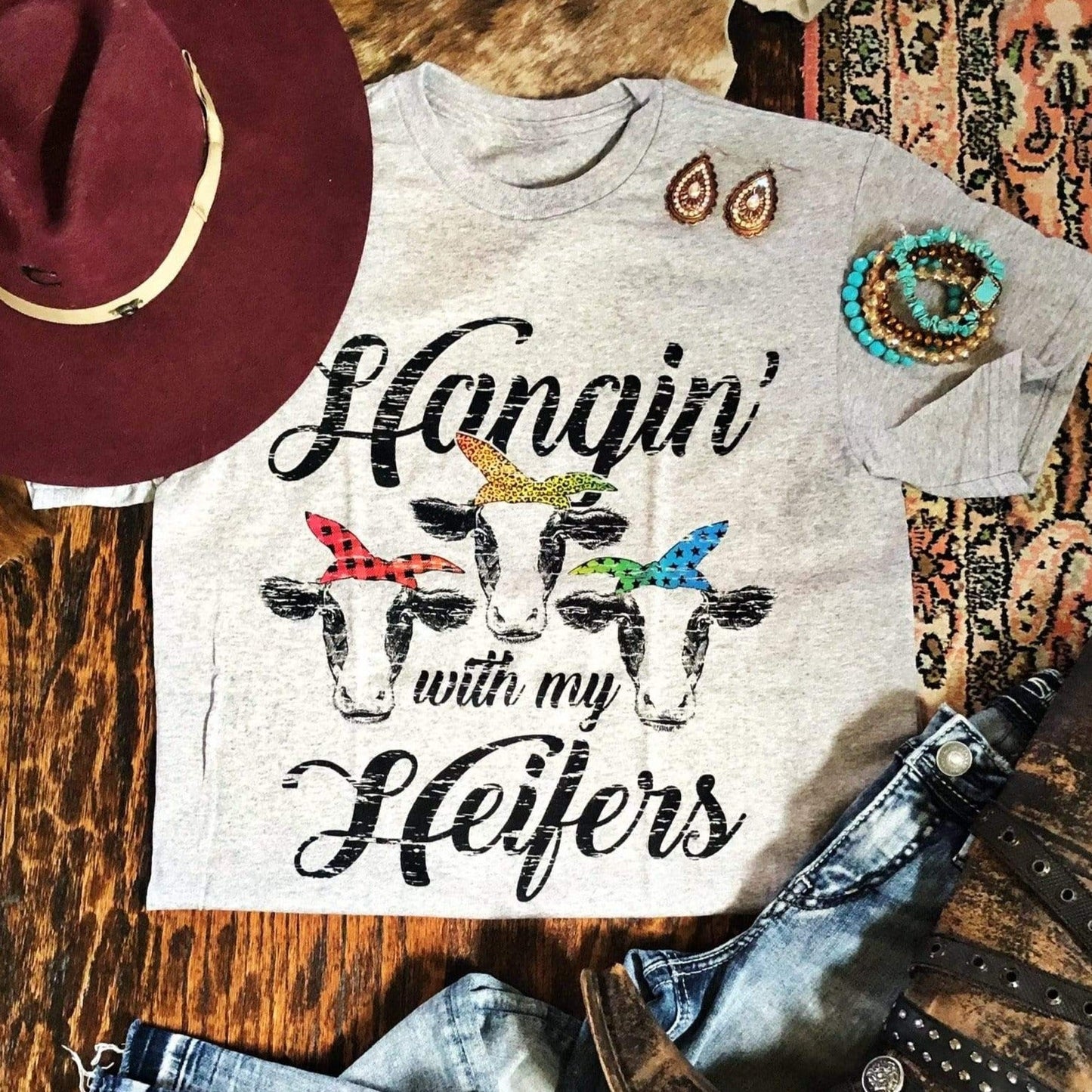 Hangin’ With My Heifers Graphic Tee