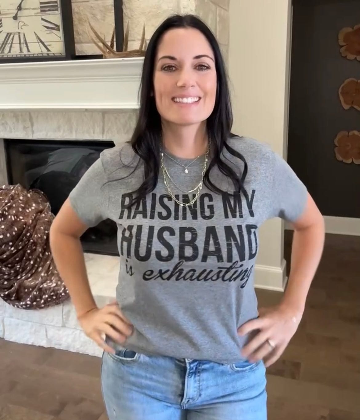 Raising My Husband Is Exhausting Graphic Tee
