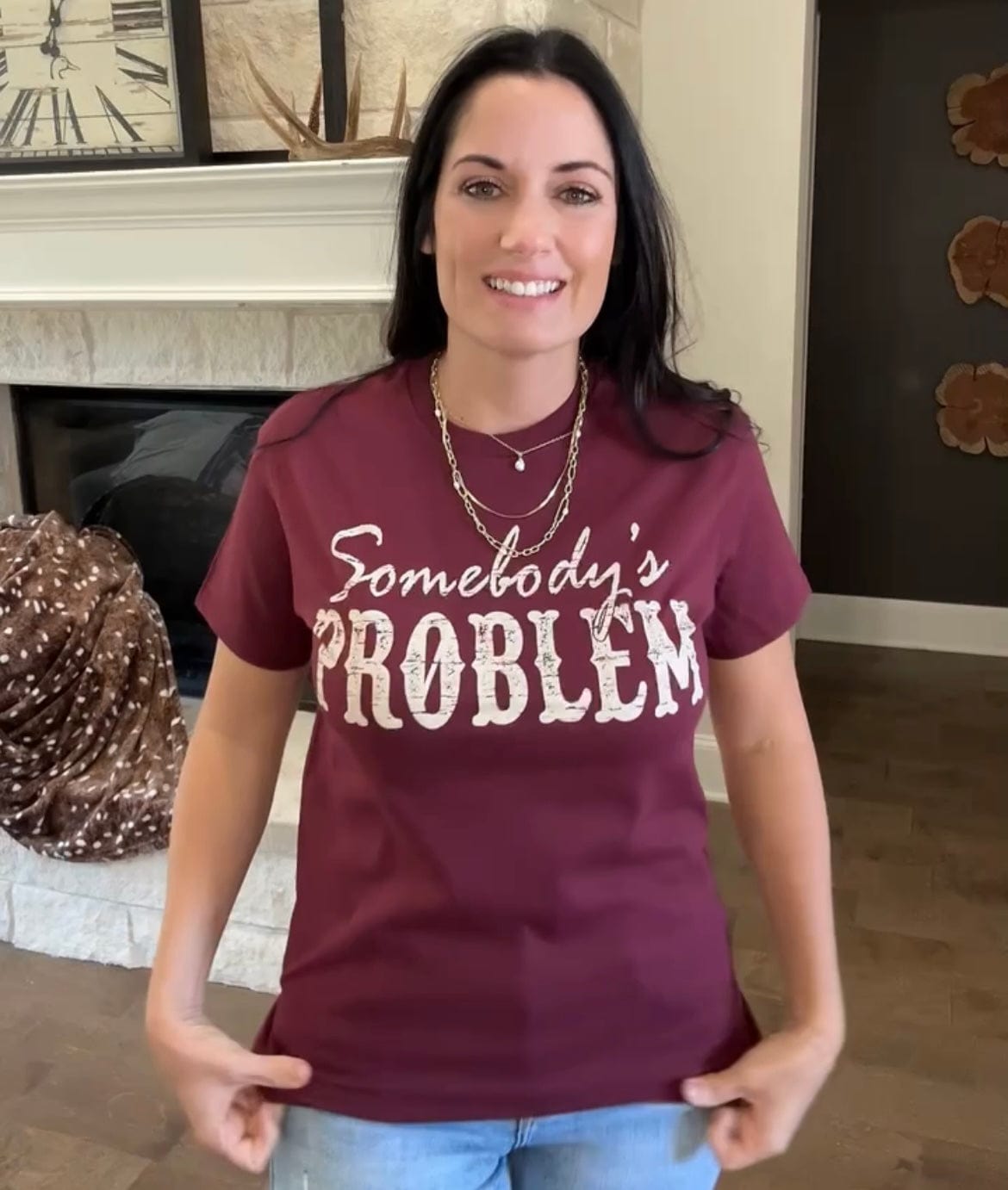 Somebody's Problem Graphic Tee
