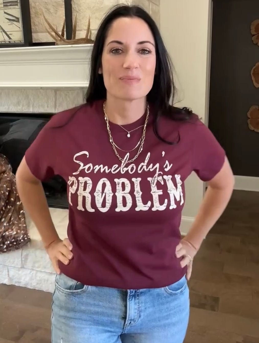 Somebody's Problem Graphic Tee
