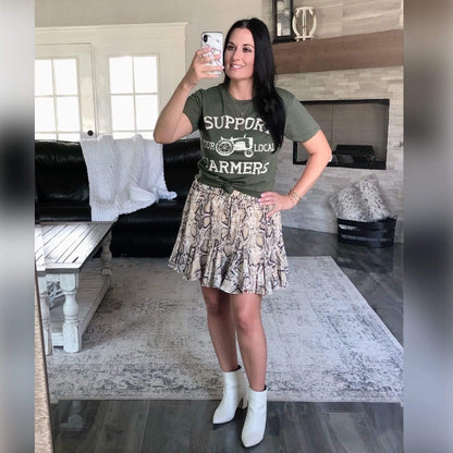 Support Your Local Farmers Graphic Tee