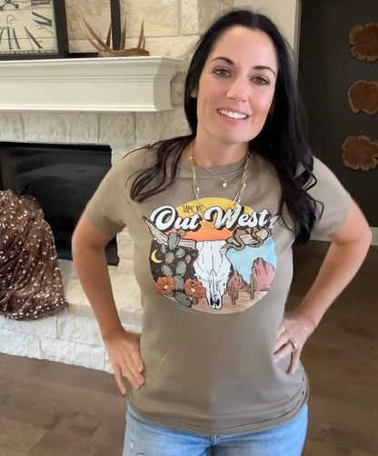 Take Me Out West Graphic Tee