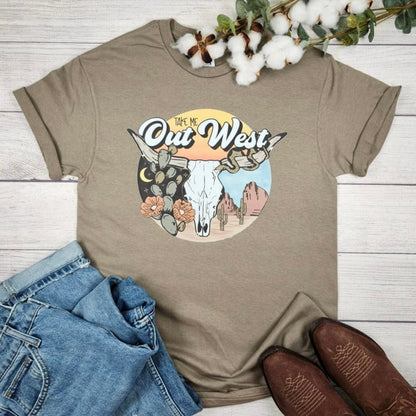 Take Me Out West Graphic Tee