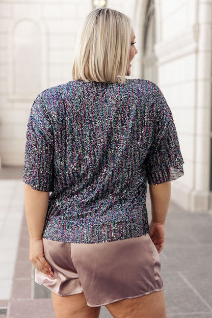 Evening of Stars Sequin Top (Online Exclusive)