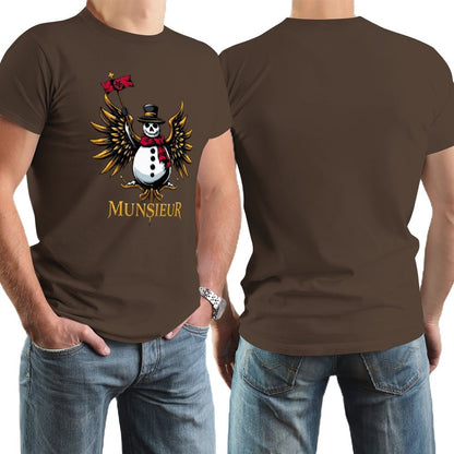 Munsieur Design Christmas Collection "Jack Floss" Tee for Men