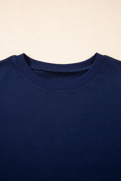 Varsity Stripe Pullover and Mini Skirt Set