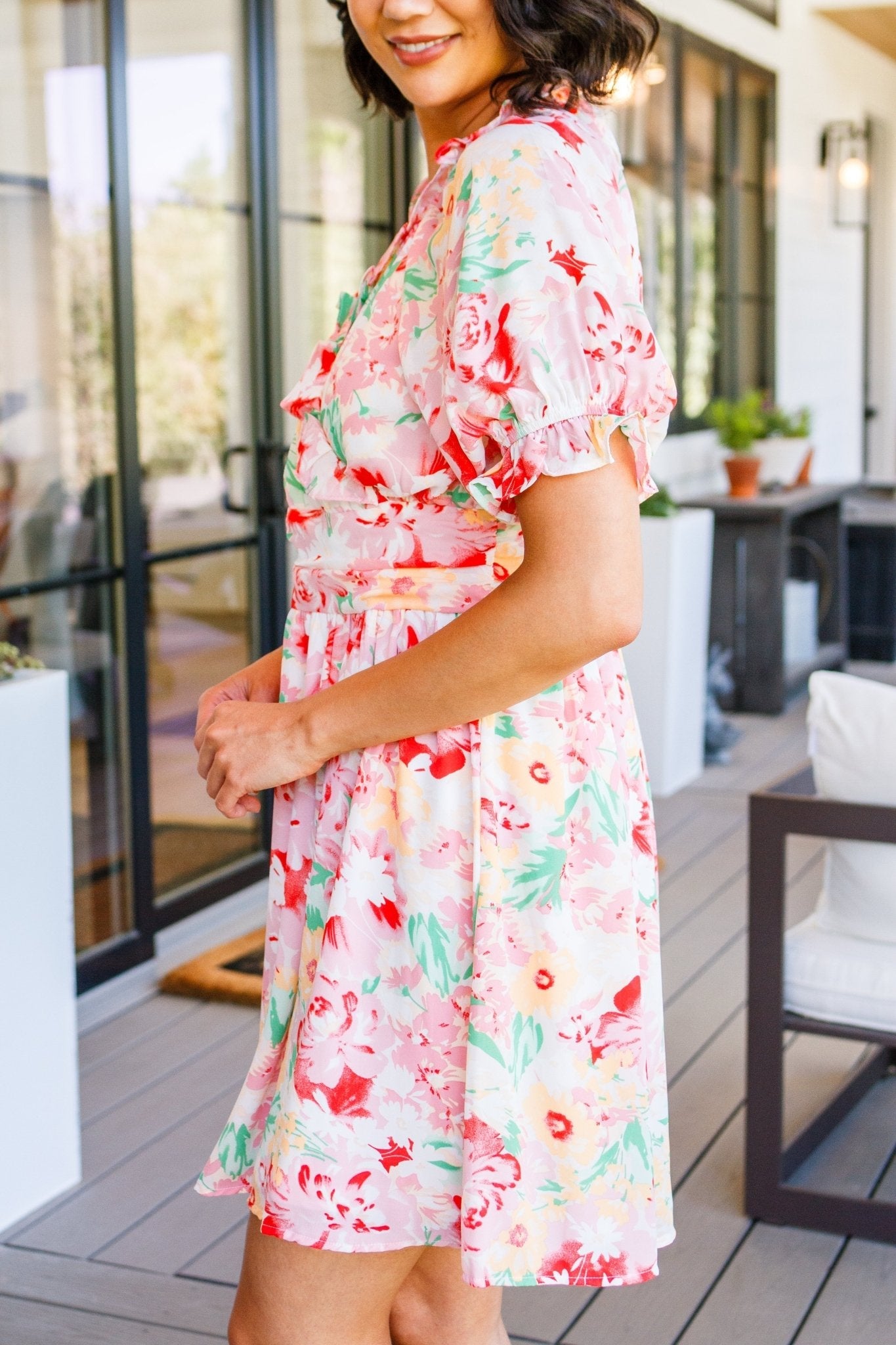 Fancy Free Floral Dress (Online Exclusive)