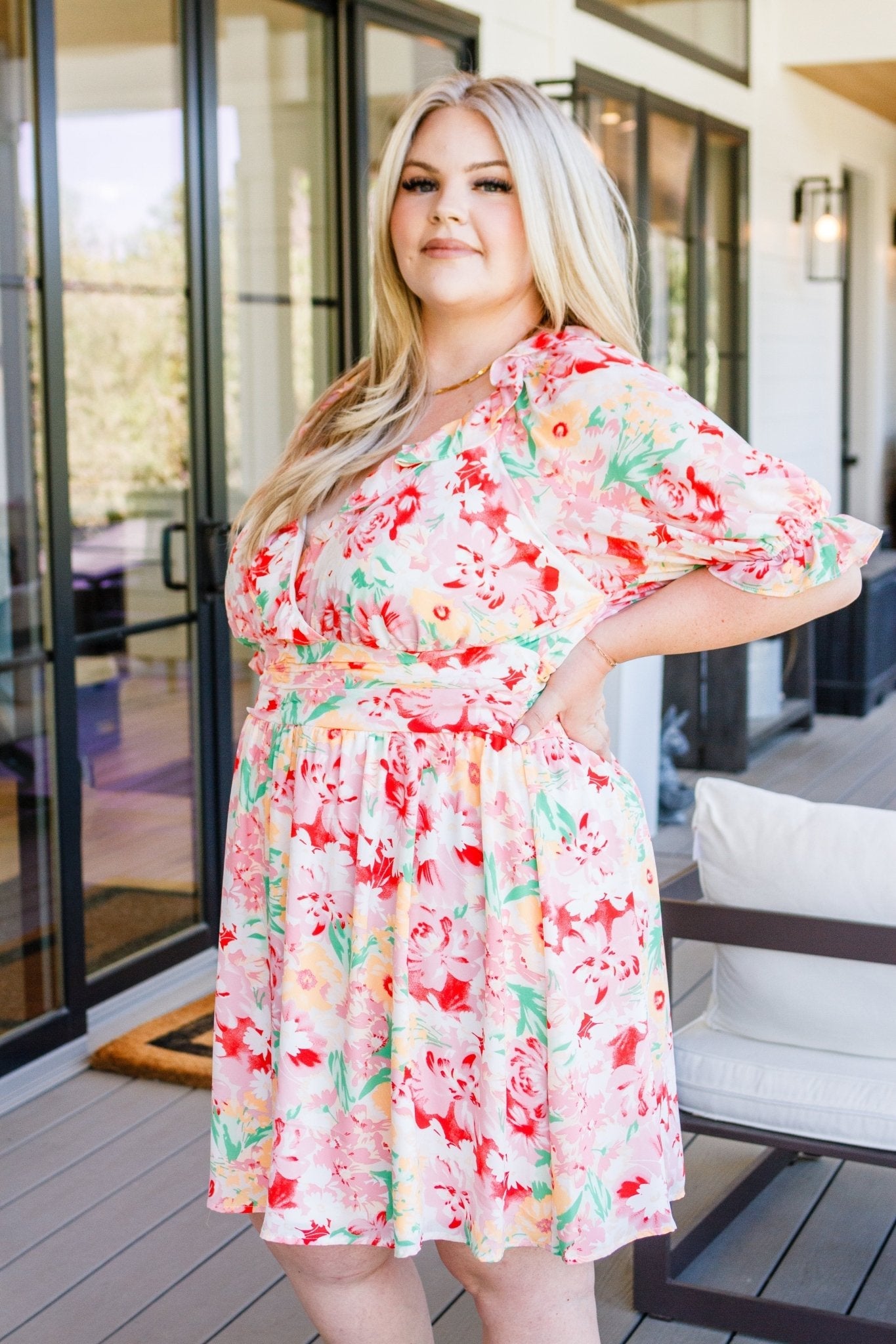 Fancy Free Floral Dress (Online Exclusive)