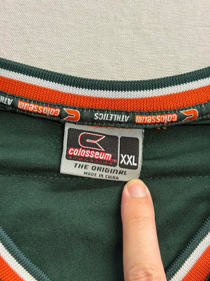 Colosseum Miami Hurricanes 19 Football Jersey Stitched XXL