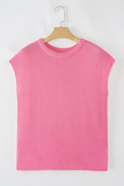 Jemma Sweater Tee with Side Slits