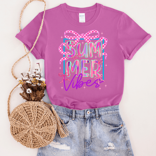 Paint Stroke Summer Vibes Graphic Tee