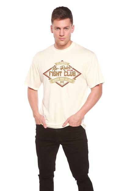 Fight Club Men's Bamboo Viscose/Organic Cotton Short Sleeve Graphic T-Shirt