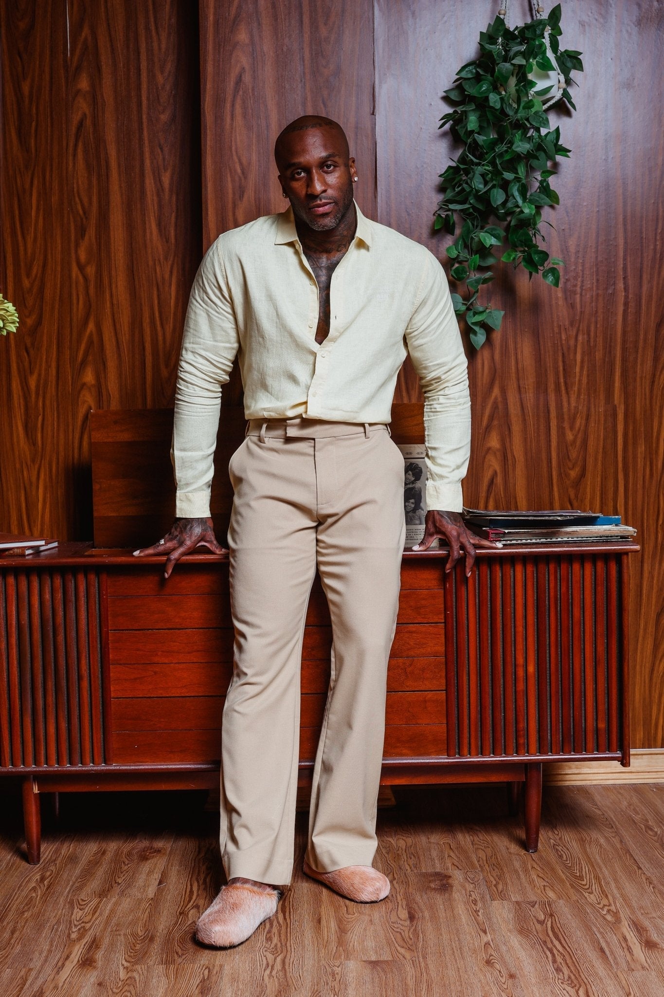 Slim Fit  Linen Shirt Aaria Tees