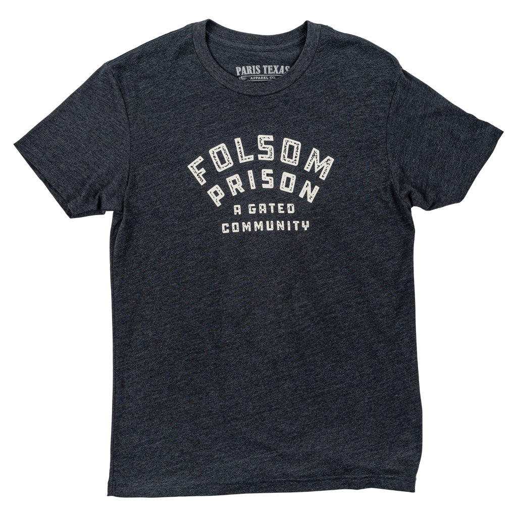 Folsom Prison T-Shirt - Charcoal