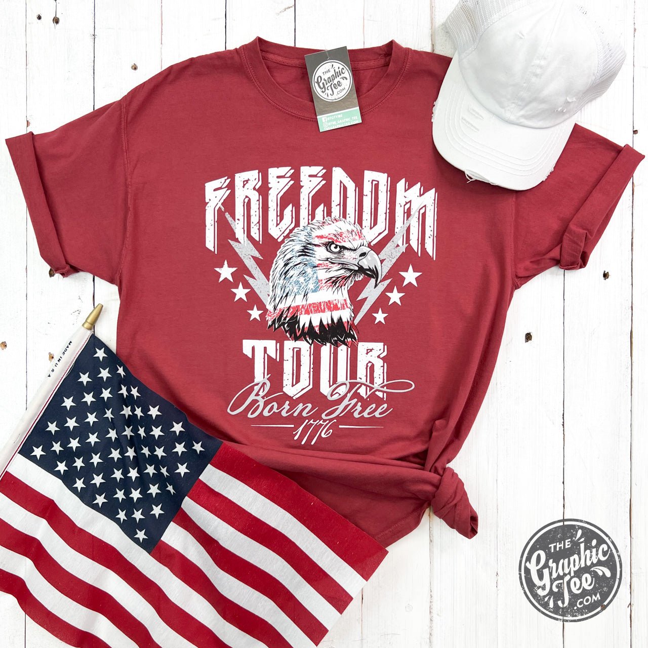Freedom Tour Eagle Short Sleeve Unisex Tee