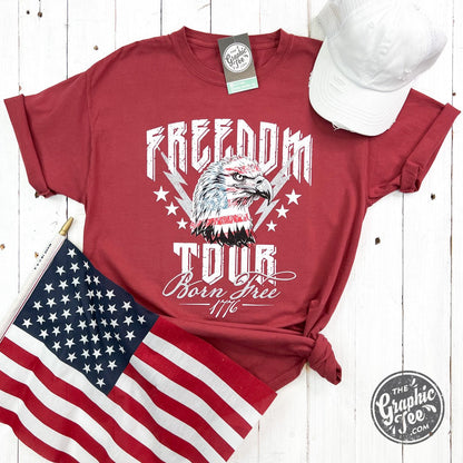Freedom Tour Eagle Short Sleeve Unisex Tee