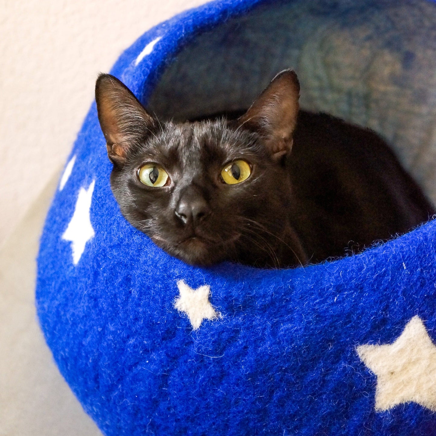 Midnight Stars Eco Kitty Cave