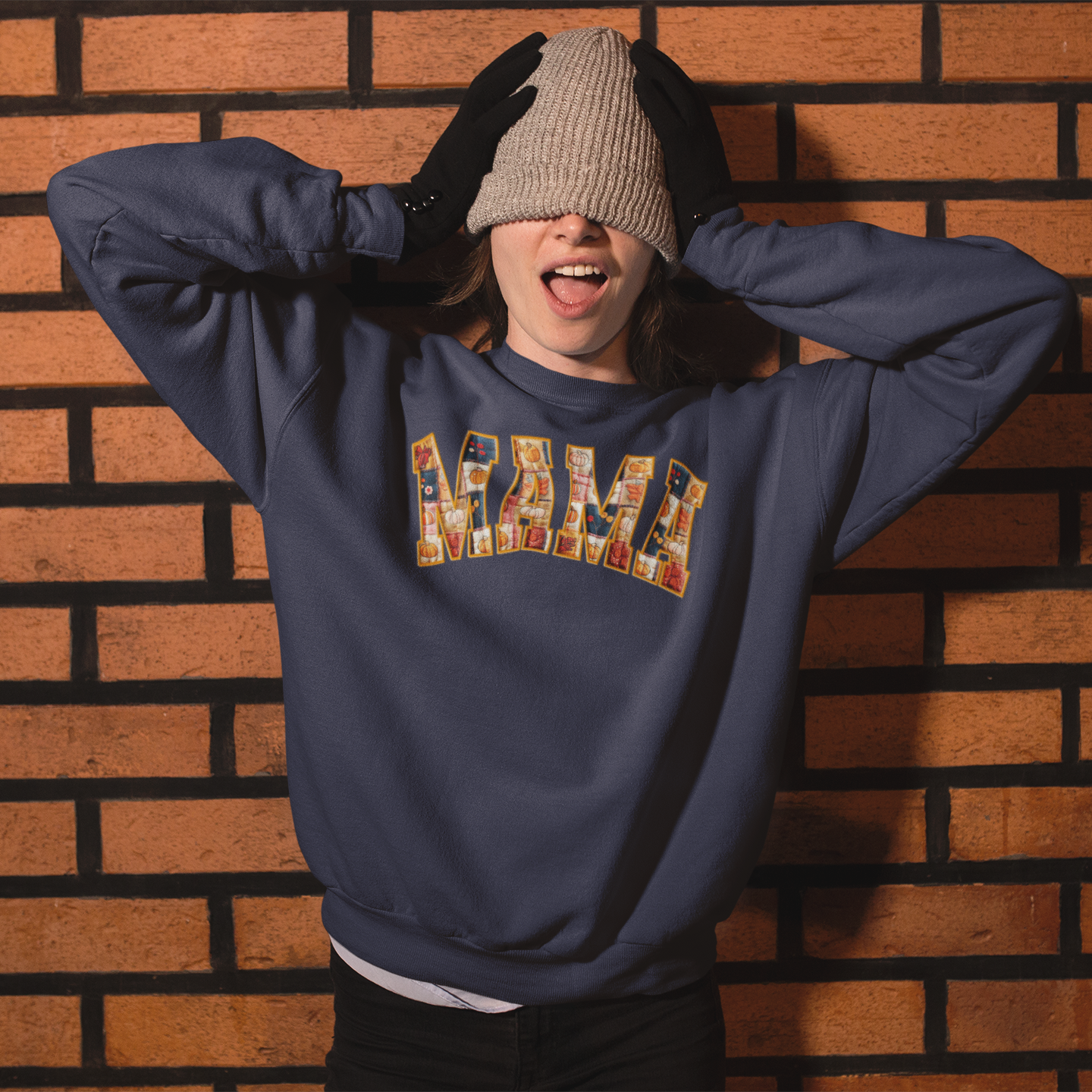 MAMA Mosaic Graphic Sweatshirt