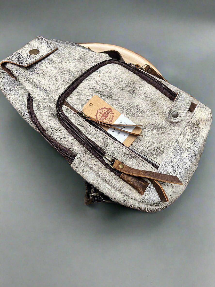 Genuine Hair on Hide Sling Bag
