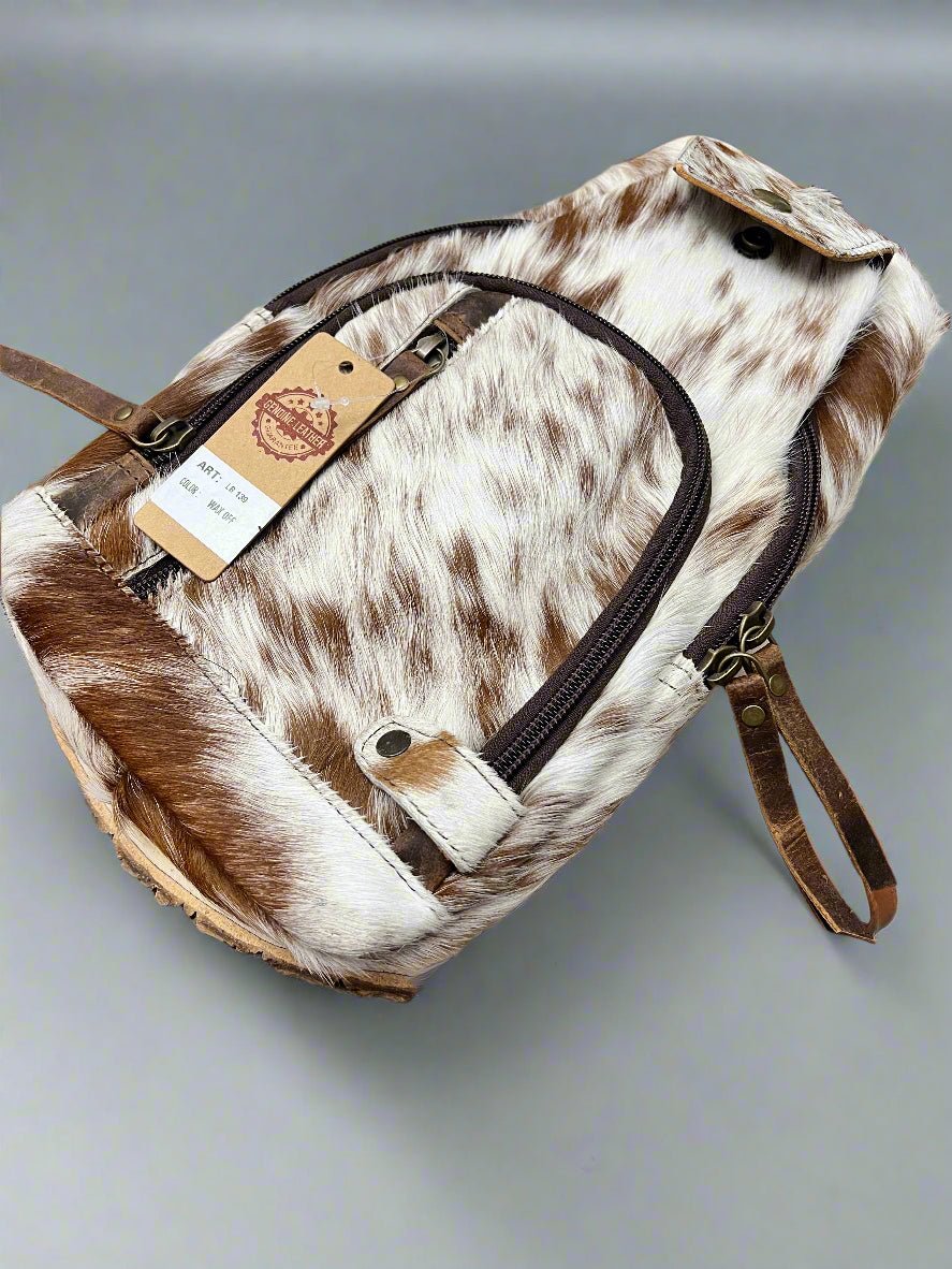 Genuine Hair on Hide Sling Bag