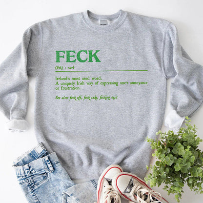 St. Patrick's Feck Definition Tees