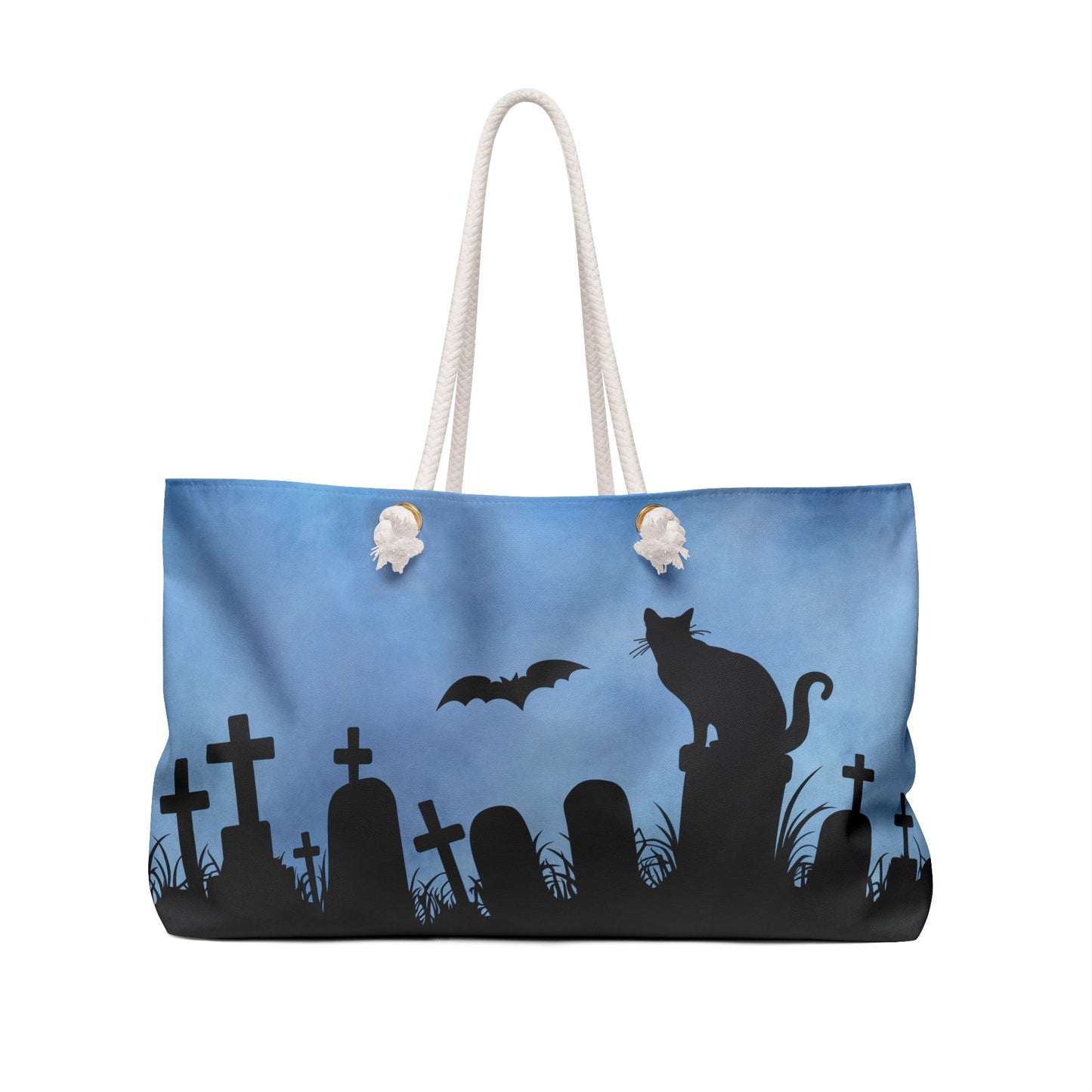 Halloween Graveyard Weekender Bag