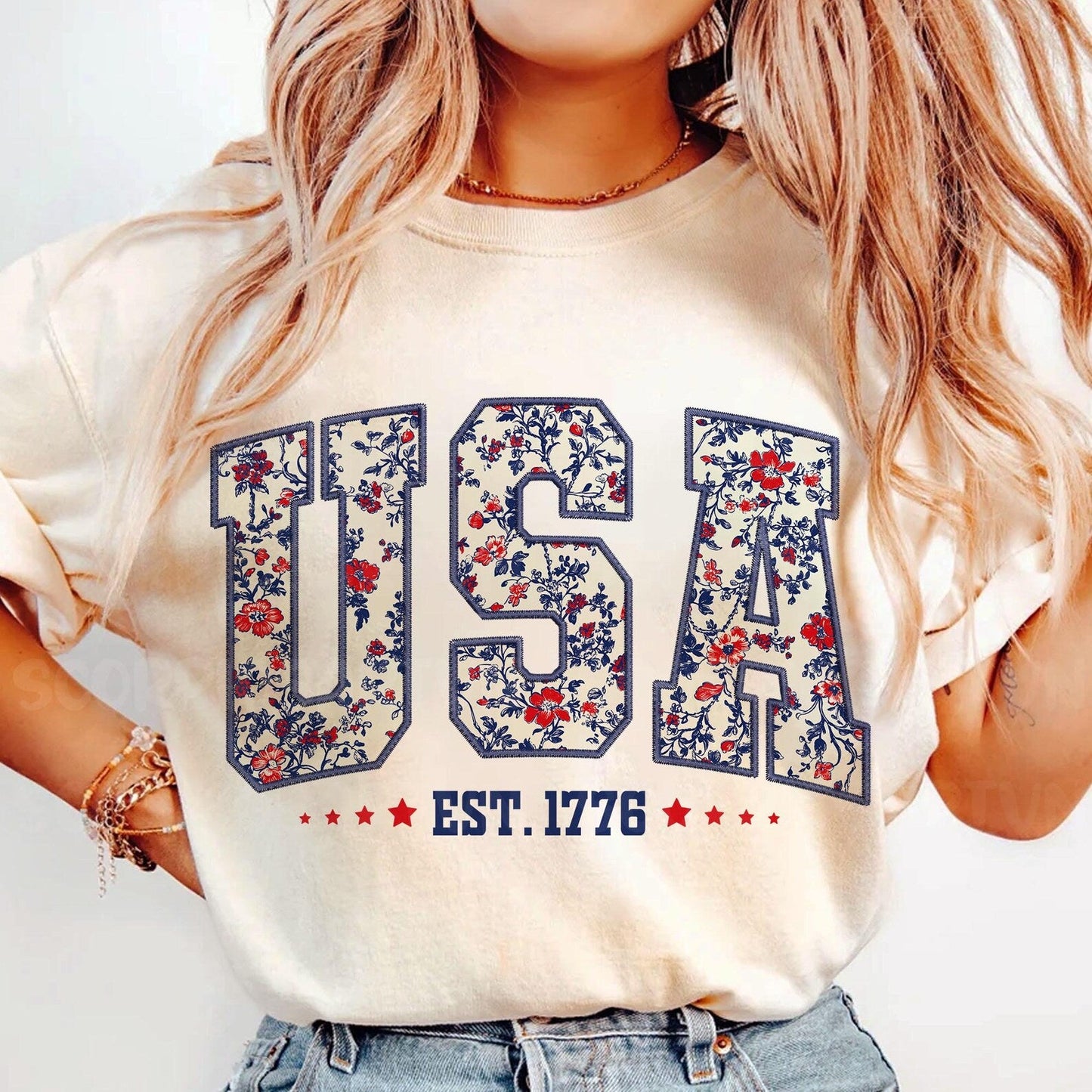 *PREORDER* USA Cropped Tee