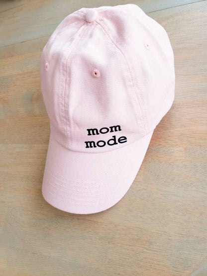 Mom mode pink hat • mama hat