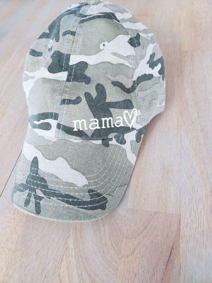 Camo Mama Hat • One Size Adjustable Hat