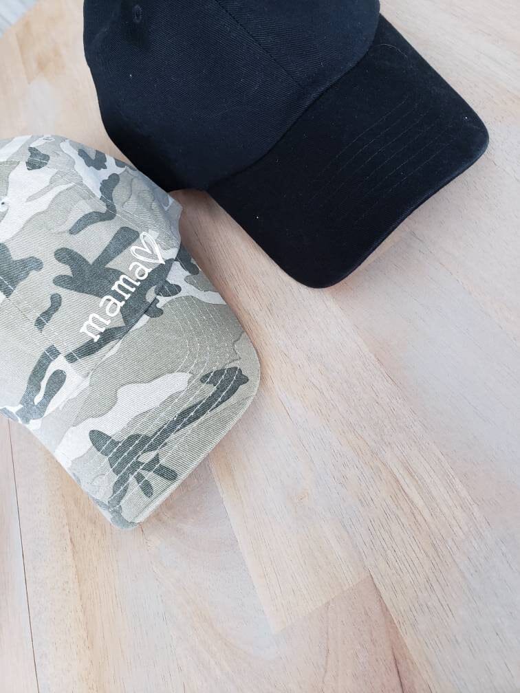 Camo Mama Hat • One Size Adjustable Hat