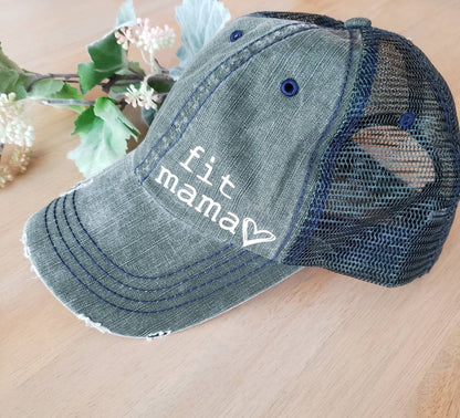 Fit Mama Hat • Fitness Mom Hat