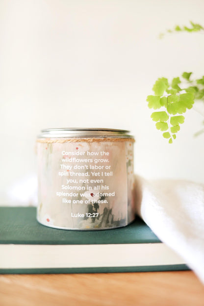 Wildflower Candle