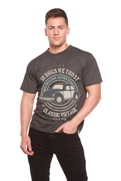 In Bugs We Men's Bamboo Viscose/Organic Cotton Short Sleeve Graphic T-Shirt