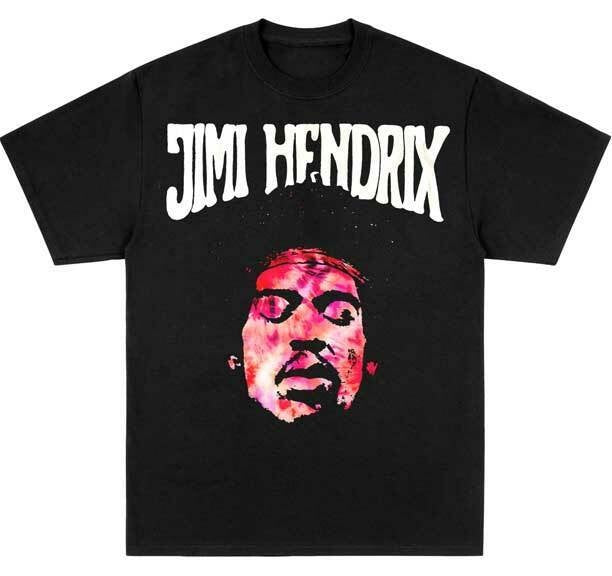 Jimi Hendrix Vibes Mens T-shirt