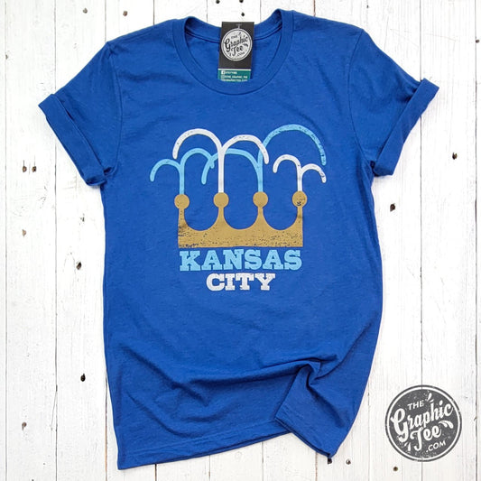 Kansas City Fountain Crown Short Sleeve Tee