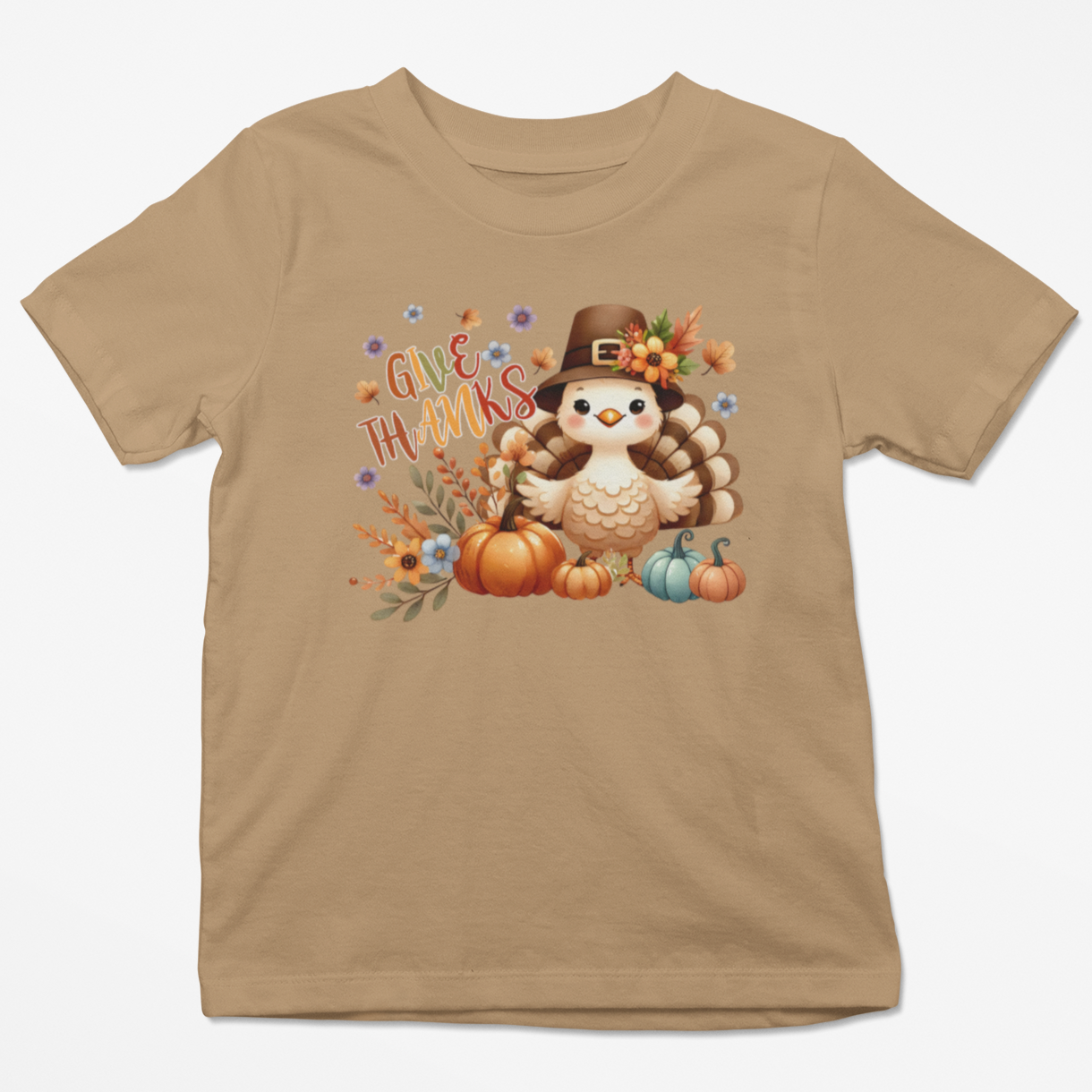 Give Thanks Turkey Youth & Toddler Graphic Tee