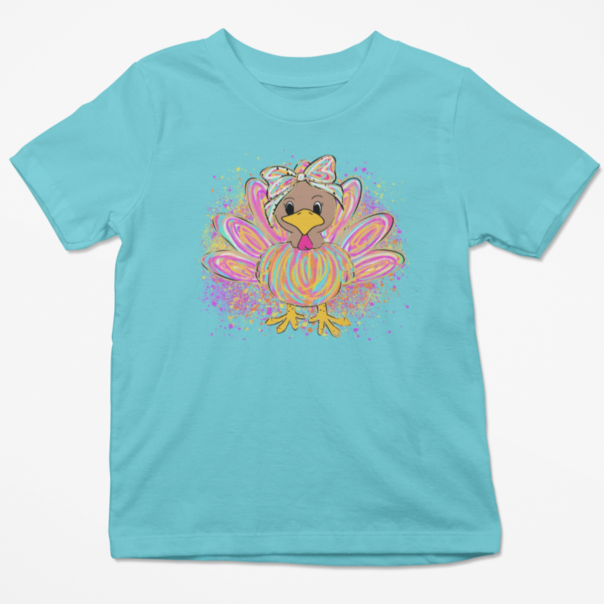 Girly Turkey Youth & Toddler Graphic Tee