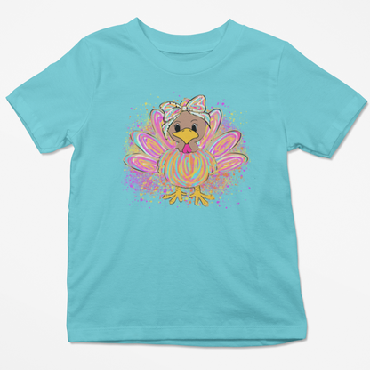 Girly Turkey Youth & Toddler Graphic Tee