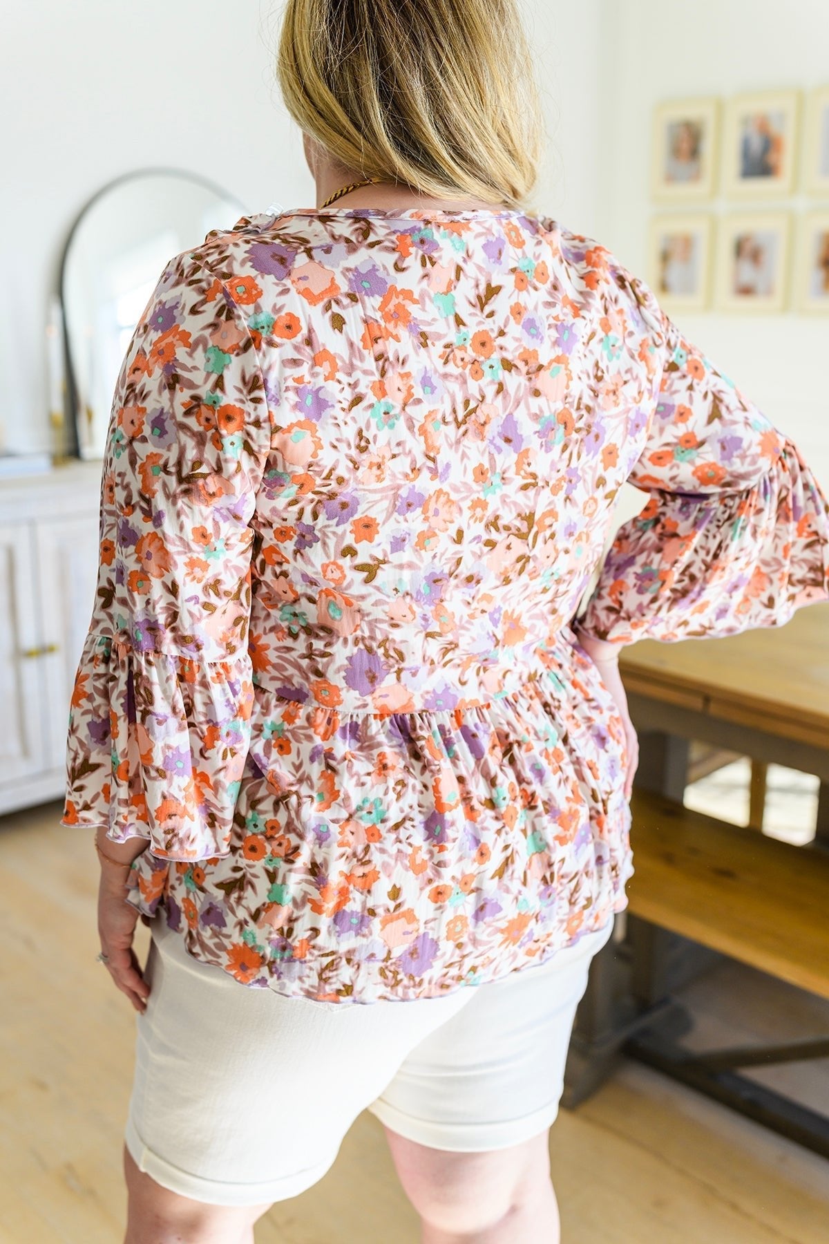Let's Go Boho Floral Babydoll Top (Online Exclusive)