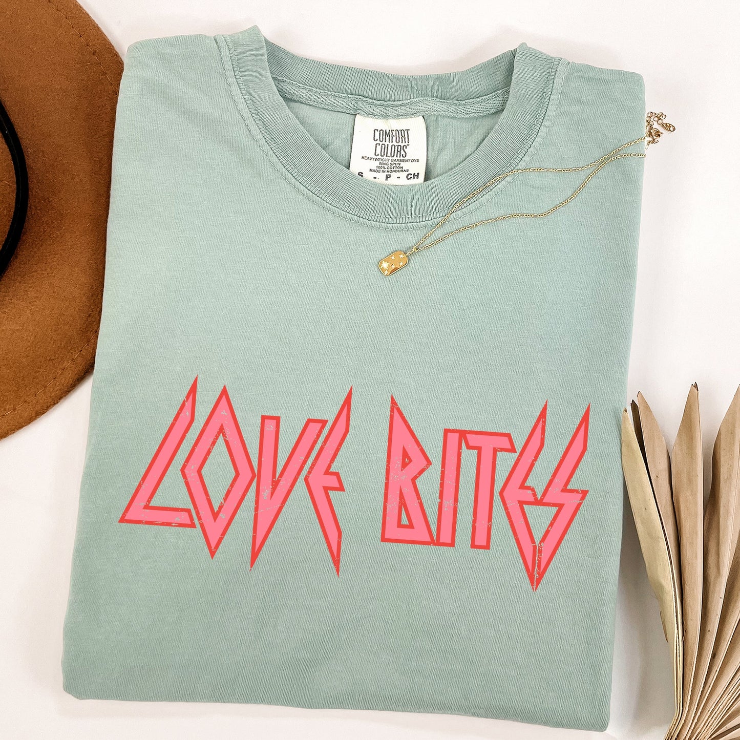 Love Bites, Def, Retro, 80s, Rock Music, Comfort Colors Tshirt, Valentine's Day