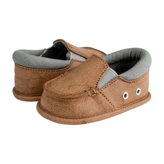 Brown Slip On Shoes