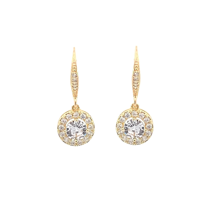 Mia Halo Drop Earrings