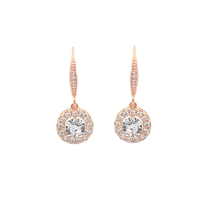 Mia Halo Drop Earrings