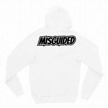 Misguided Chenille Hoodie - White
