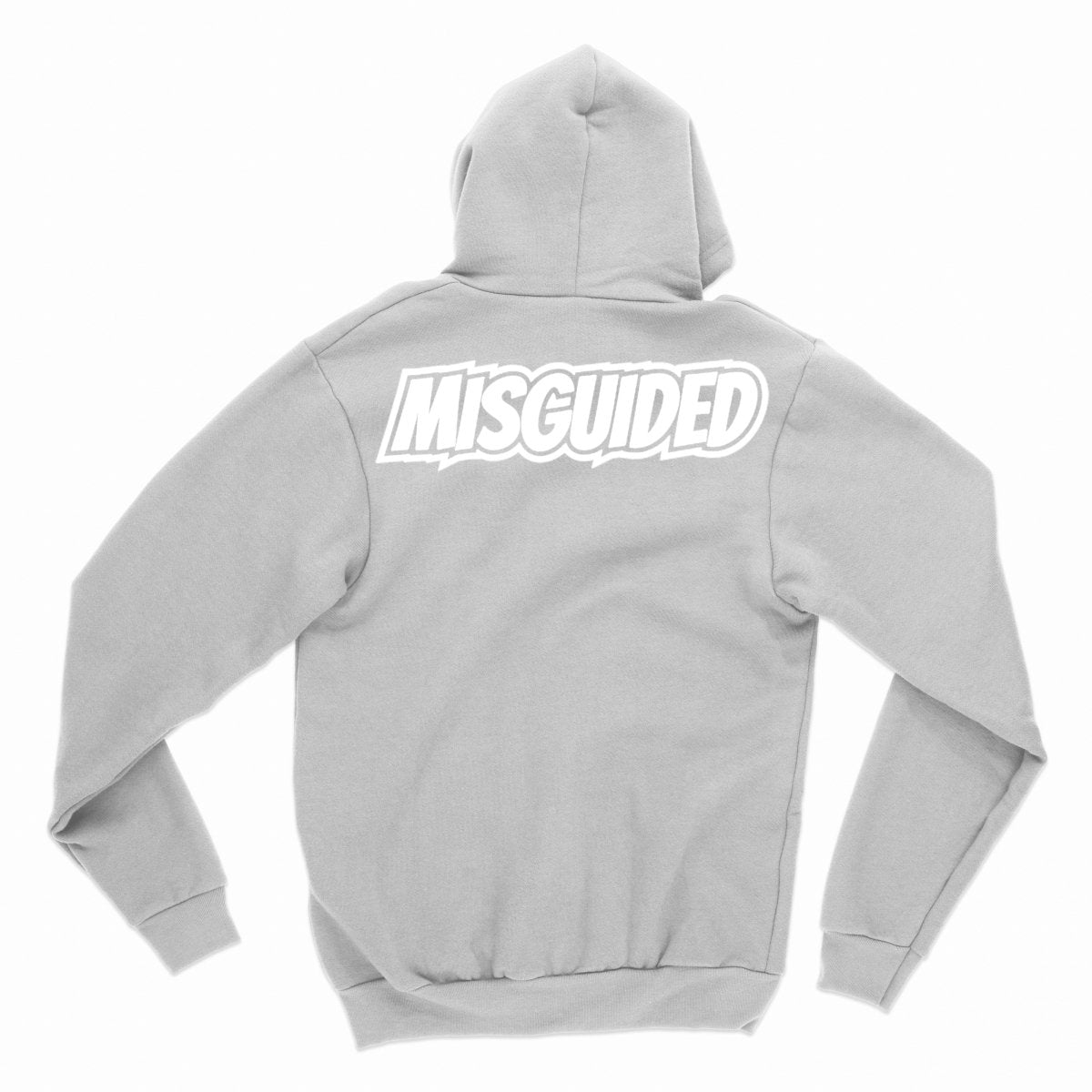 Misguided Chenille (UNC 6's) Hoodie - Light Grey