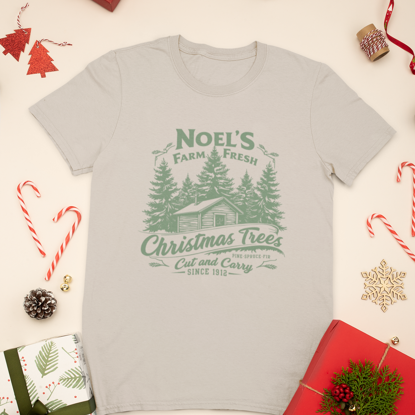 Noel’s Farm Fresh Trees Graphic Tee